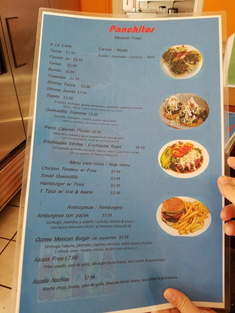 Panchitos Mexican Food Menu image 2