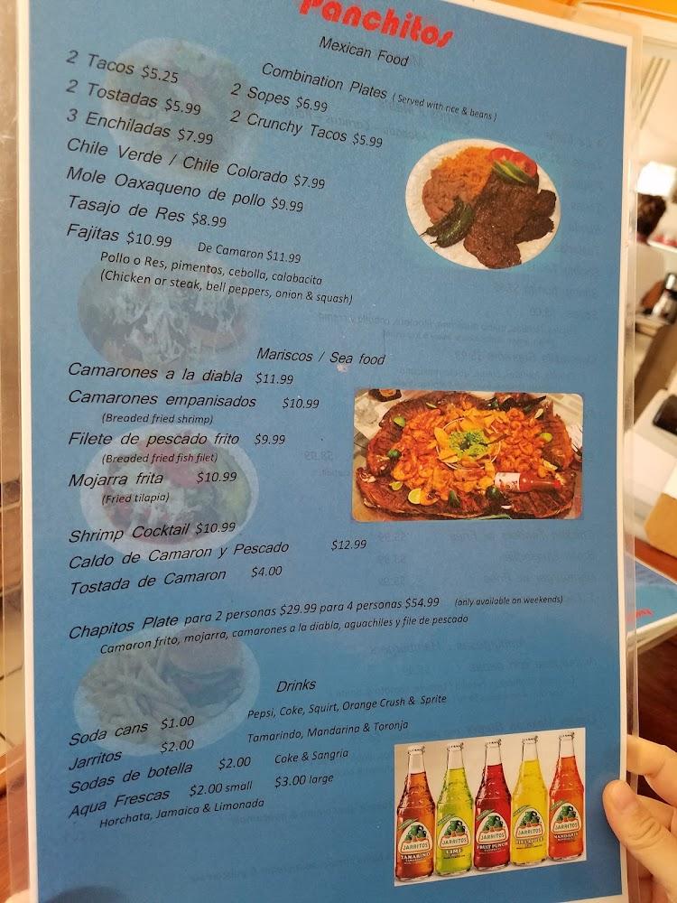 Panchitos Mexican Food Menu image 3